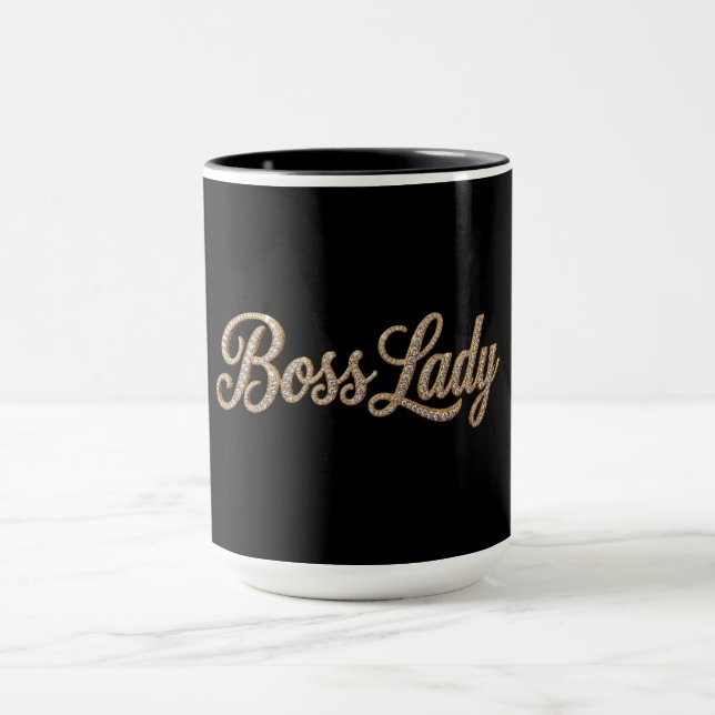 Boss Lady Mug Tasse (Zentrum)