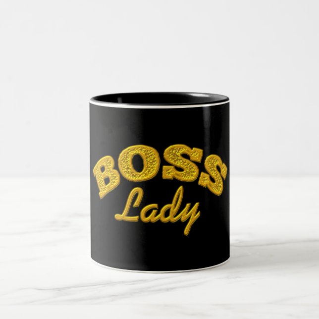 Boss Lady Mütter Tagesgeschenk Tasse (Mittel)