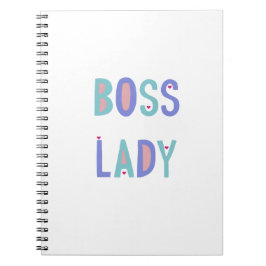 Boss Lady-Notebook Notizblock
