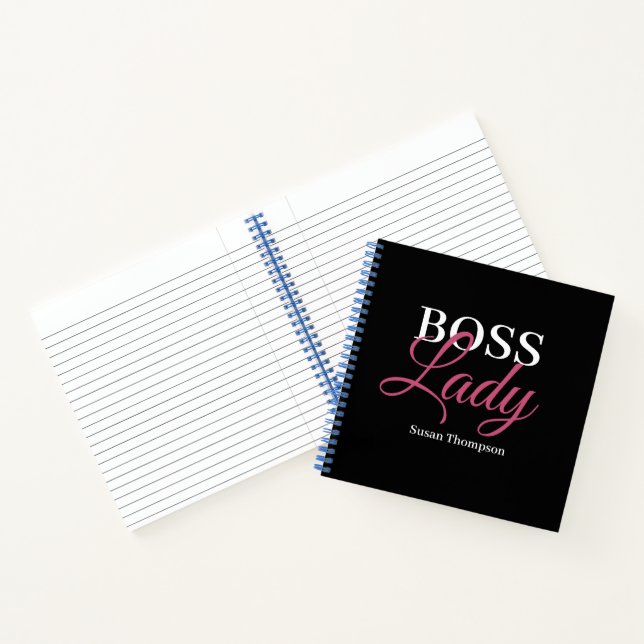 Boss Lady Notizbuch (Innenseite)