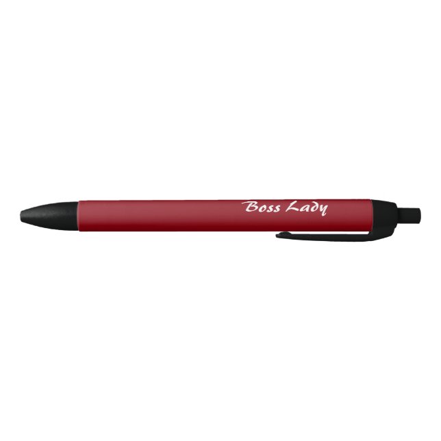 Boss Lady Pen Geschenk für weibliche Boss Farbe hi Kugelschreiber (Unterseite)