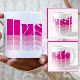 Boss Lady Pink Hustle Kaffeetasse