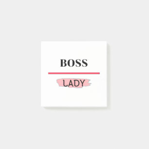 BOSS LADY POST-IT KLEBEZETTEL