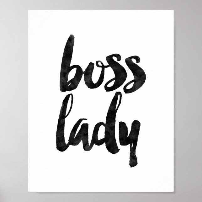 Boss Lady Poster (Vorne)
