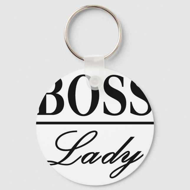 BOSS LADY SCHLÜSSELANHÄNGER (Vorderseite)