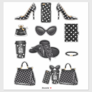 Boss Lady Sticker Decals Polk A Dot Decal Sticker