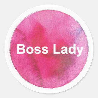 Boss Lady Sticker - feministischer Sticker, Funny