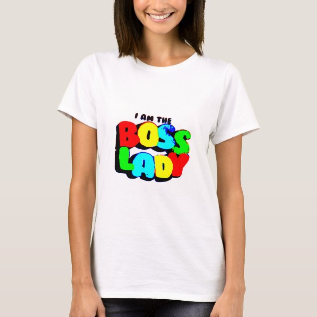 Boss Lady T-Shirt (Vorderseite)