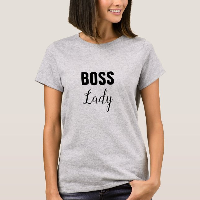 BOSS LADY T - Shirt (Vorderseite)
