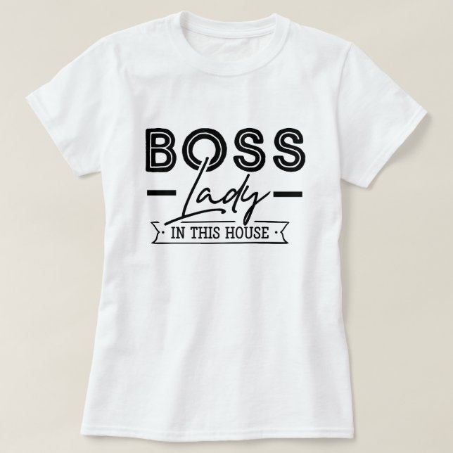 Boss Lady T-Shirt (Design vorne)