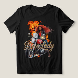 Boss Lady T-Shirt Tri-Blend-Shirt Tri-Blend Shirt