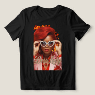 Boss Lady T-Shirt Tri-Blend-Shirt Tri-Blend Shirt