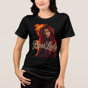 Boss Lady T-Shirt Tri-Blend-Shirt Tri-Blend Shirt
