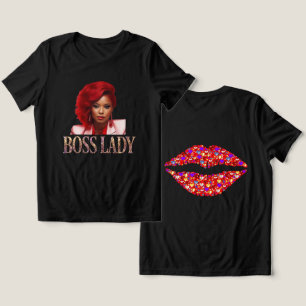 Boss Lady T-Shirt Tri-Blend-Shirt Tri-Blend Shirt