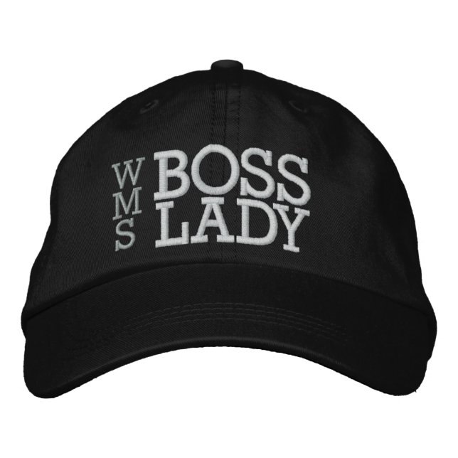 BOSS, LADY, W, M, S BESTICKTE KAPPE (Vorderseite)