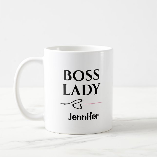 BOSS LADY WHIP Tasse (Links)