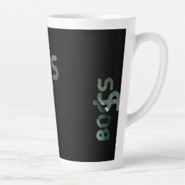 BOSS Latte Tasse Abstrakter Trend Räume Grün