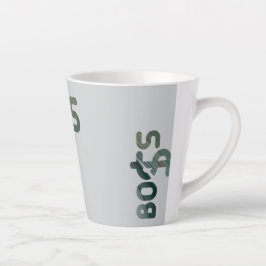 BOSS Latte Tasse Abstrakter Trend Räume Grün