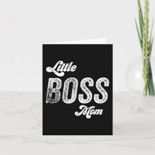 Boss Mama Baby Muttertag  Karte