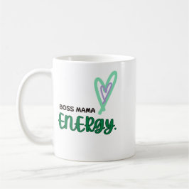 Boss MaMA Energie mit Herz Kaffeetasse
