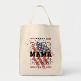 Boss Mama Patriotic Tasche | Starke Mama Canvas Ba