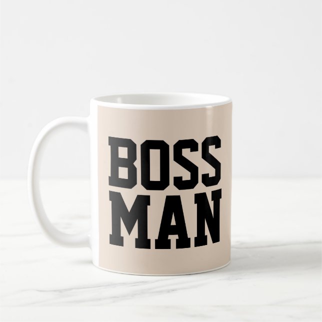 BOSS MAN COFFEE MUGS KAFFEETASSE (Links)