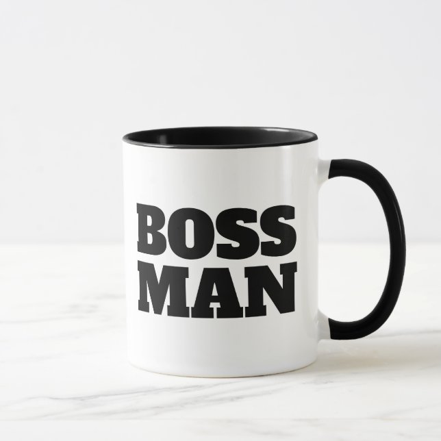 BOSS MAN COFFEE MUGS TASSE (Rechts)