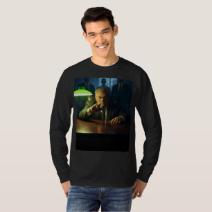 Boss Männer schwarzer Langärmel-T - Shirt