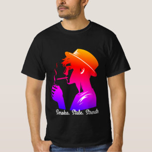 "Boss Mode - Stylish Man Raucher-Zigarren-T - Shir T-Shirt