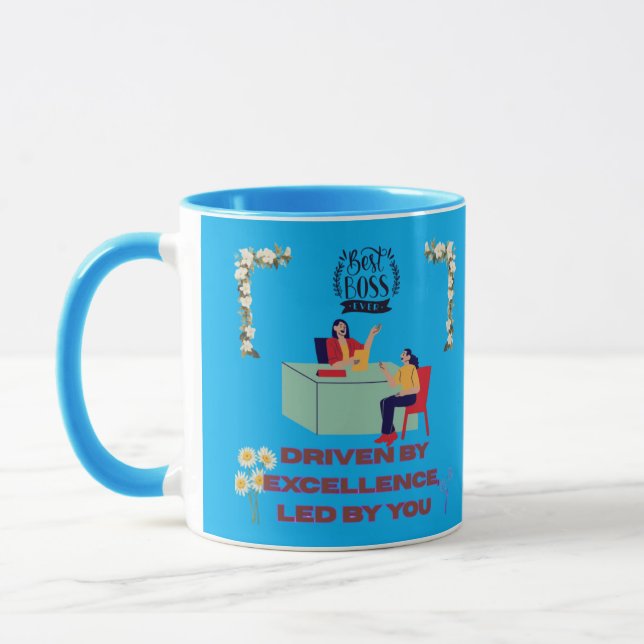 Boss Modus aktiviert azure Tasse (Links)