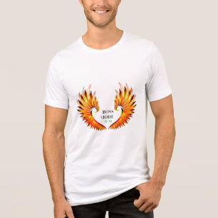 BOSS-MODUS auf dem T - Shirt "Feurig" für diejenig