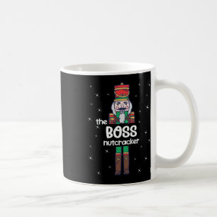 Boss Nutcracker Familie Matching Funny Pajama Kaffeetasse
