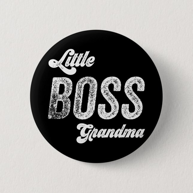 Boss Oma Baby Mütter Day Button (Vorderseite)