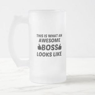 BOSS PHANTASTISCH MATTGLAS BIERGLAS