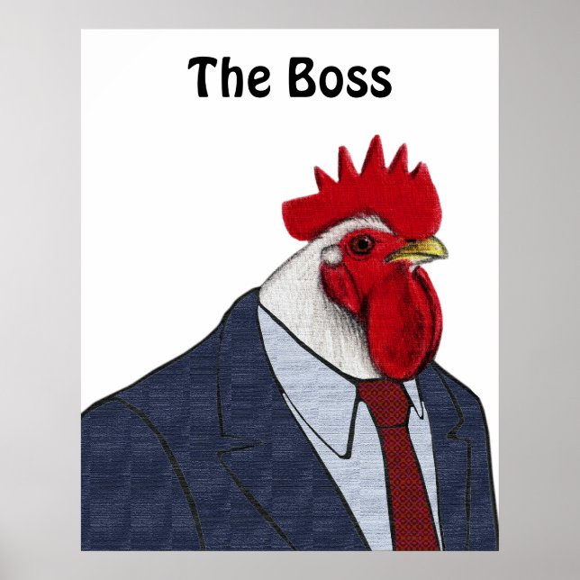 Boss Rooster Poster (Vorne)