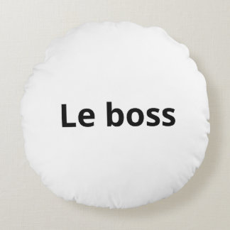 Boss Rundes Kissen