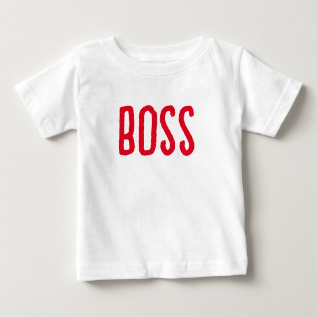 BOSS Spaß T - Shirt für Kinder (Vorderseite)