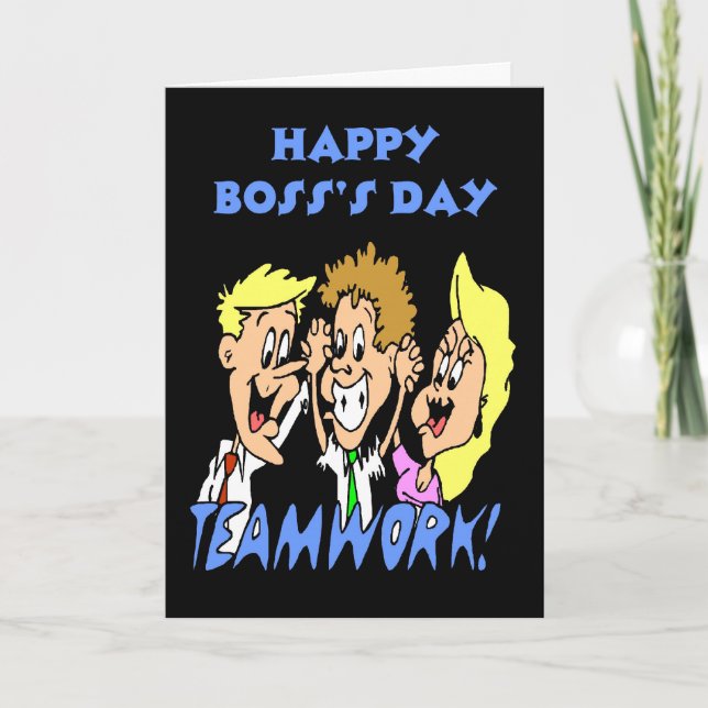 Boss-Tageskarte Karte (Vorderseite)