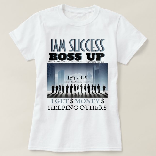 BOSS-UP-T - Shirt (Design vorne)