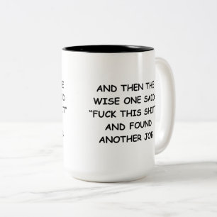 Boss Verlassend Tasse ist ein großartiges Abschie