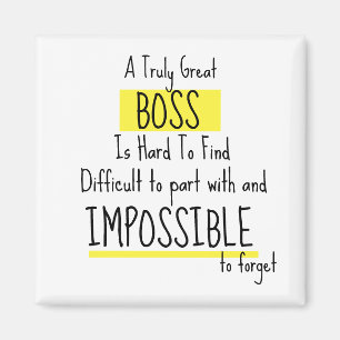 Boss-Wertungswoche Magnet