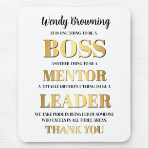 Boss-Wertungswoche Mousepad