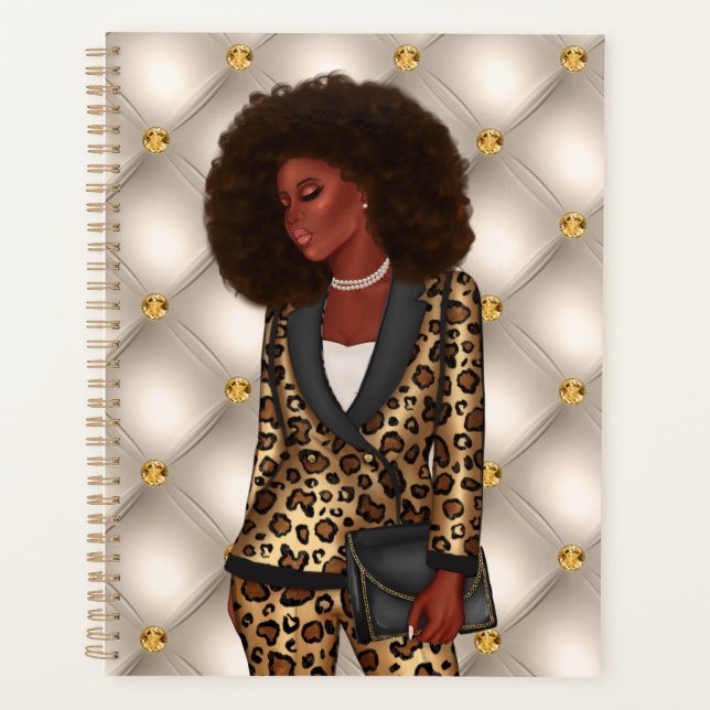 Boss Woman Planner, CEO von Afrika Planer (Vorderseite)