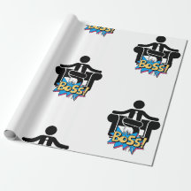 Boss Wrapping Paper