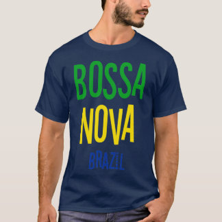 Bossa Nova Brasil Vintage-Jazz-Musik T-Shirt