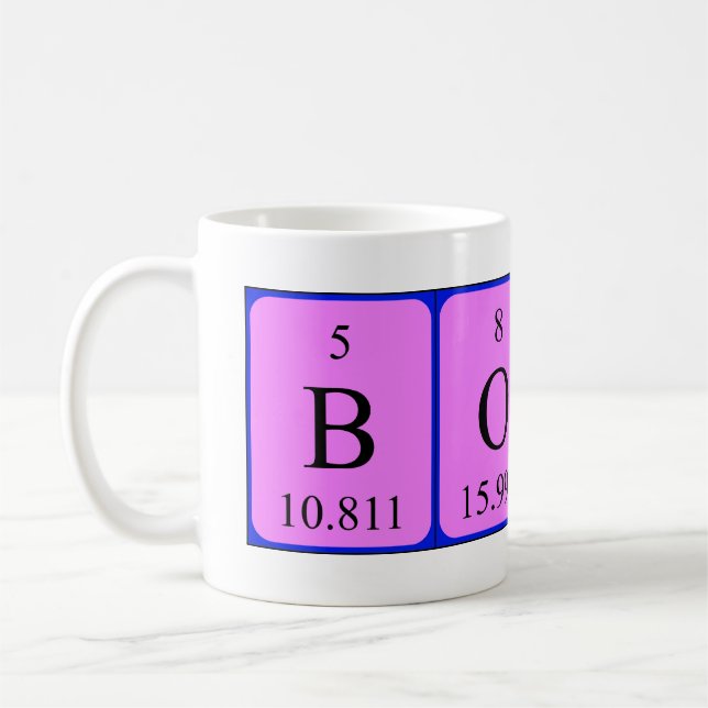 Bossi Periodenname Tasse (Links)