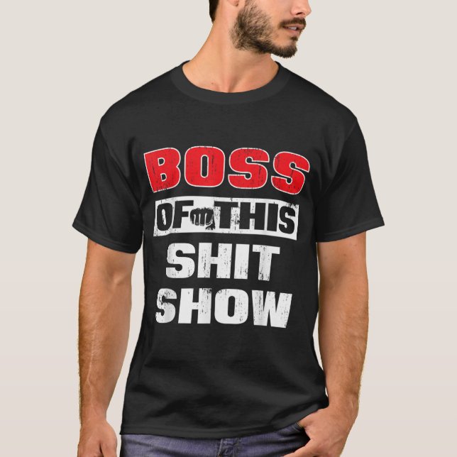 Boss's Bosses Day Funny Spaß Mitarbeiter Wertschät T-Shirt (Vorderseite)