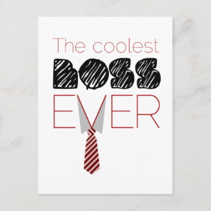 Boss's Day Postkarte