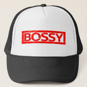 Bossy Briefmarke Truckerkappe