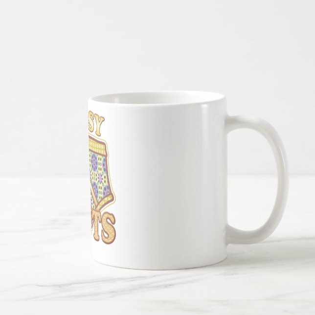 Bossy Hosen v2 Kaffeetasse (Rechts)